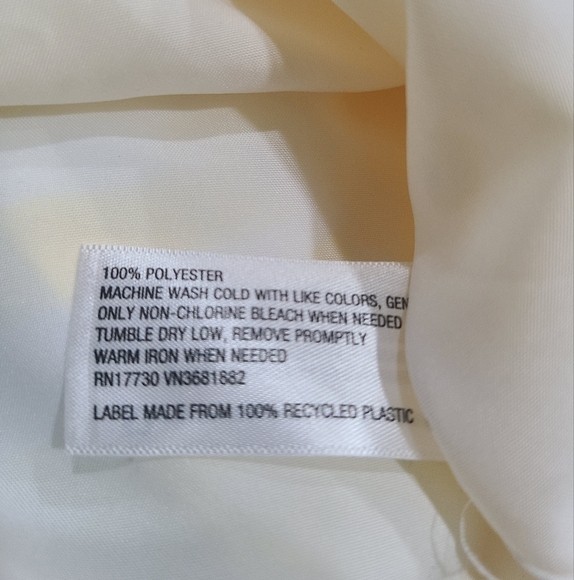 Lilly Pulitzer for Target Yellow and White Sleeveless Top sz.XS - Picture 8 of 9